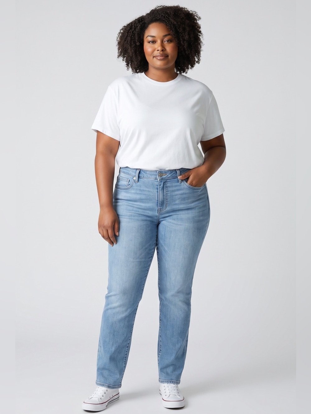 Levi's Women's Classic Straight Leg Jeans Light Wash Size 12L